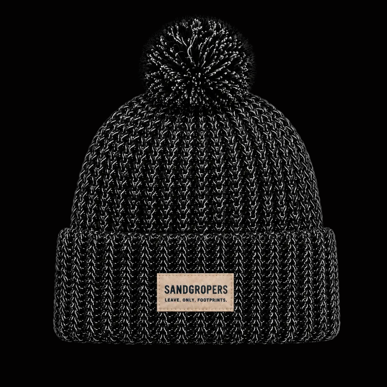 Chunky-Knit Pom Nocturne